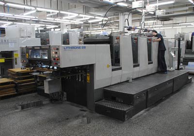 Komori quarto five-color machine